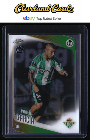 2025-26 Topps Chrome UEFA Club Competitions #174 Pablo García RC