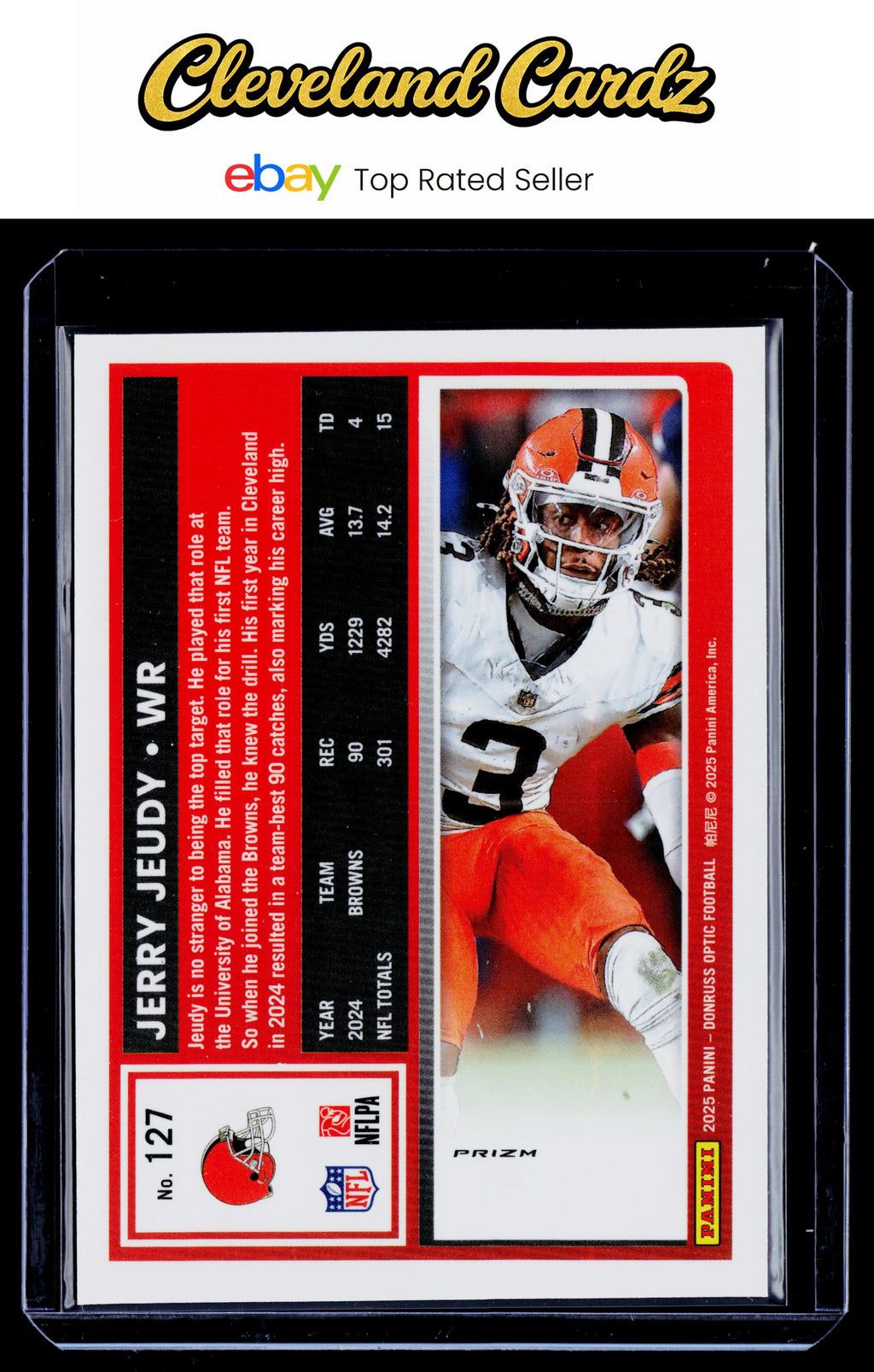 2025 Donruss Optic #127 Jerry Jeudy Stars