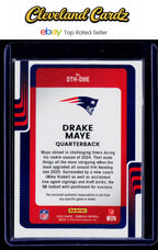 2025 Donruss #DTH-DME Drake Maye Donruss Threads