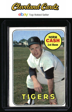 1969 Topps #80 Norm Cash