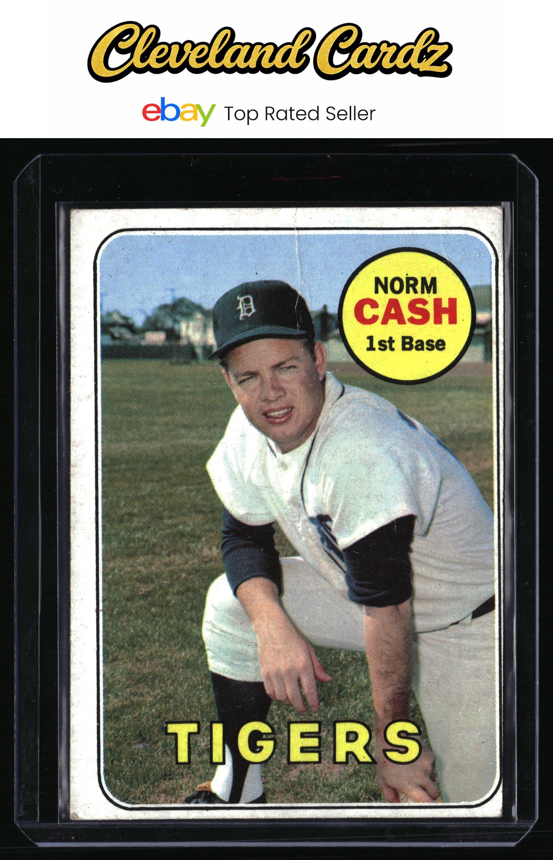 1969 Topps #80 Norm Cash