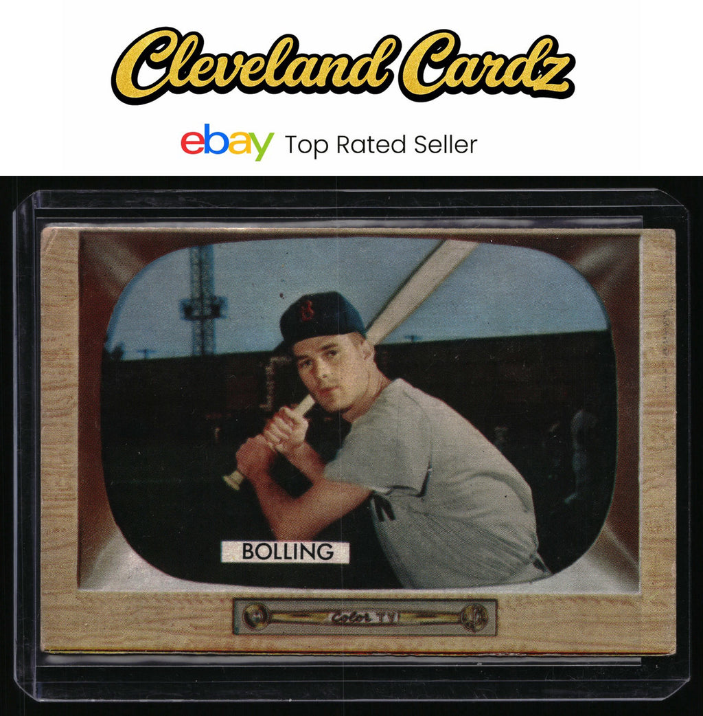 1955 Bowman #48b Milt Bolling