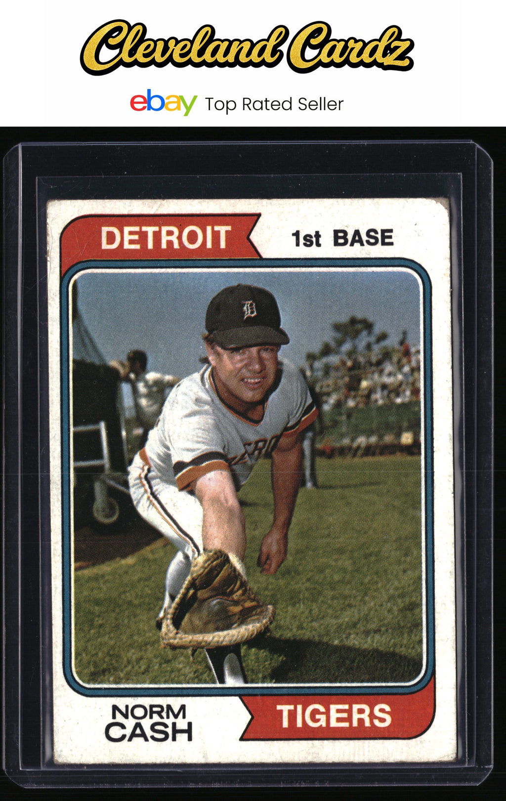 1974 Topps #367 Norm Cash