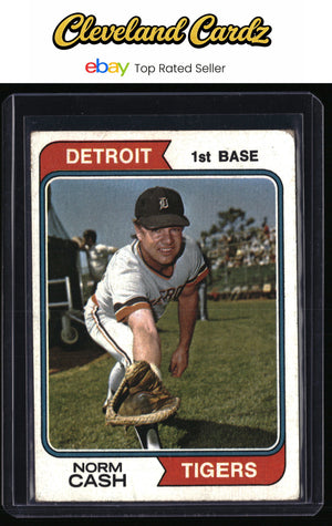 1974 Topps #367 Norm Cash