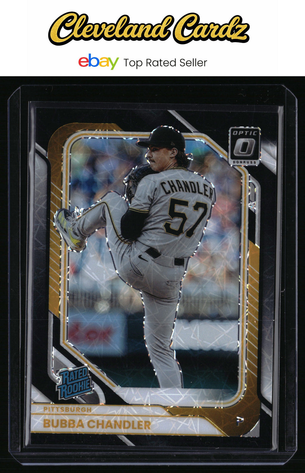 2026 Donruss #5 Bubba Chandler Optic Black Velocity #/39