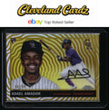 2025 Topps Chrome Platinum #358 Adael Amador Gold Vibrations Refractors #/50