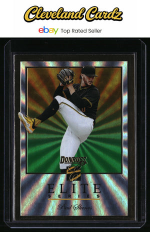 2026 Donruss #8 Paul Skenes Elite Series Green Laser