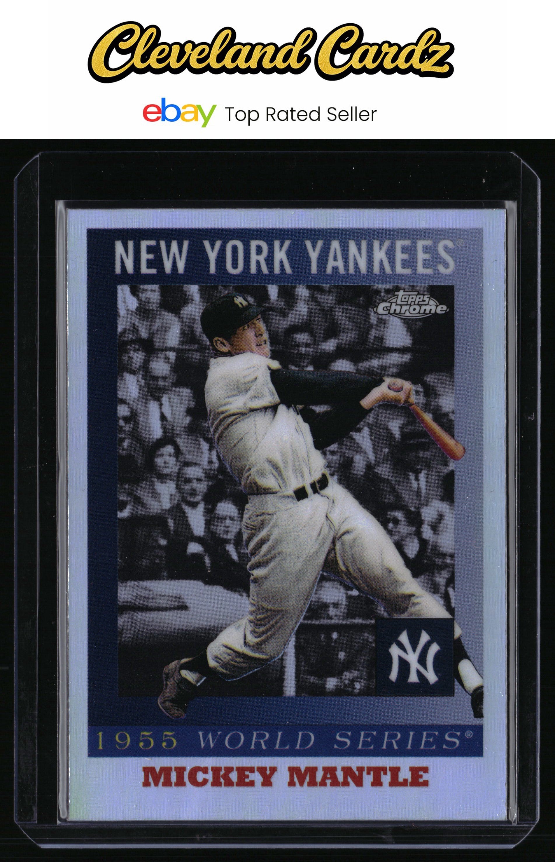 2025 Topps Chrome Platinum #55WS-10 Mickey Mantle 1955 World Series