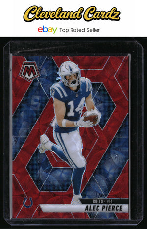 2025 Panini Mosaic #76 Alec Pierce Red Scope