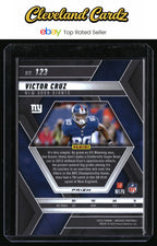 2025 Panini Mosaic #123 Victor Cruz Red Scope