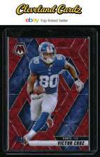 2025 Panini Mosaic #123 Victor Cruz Red Scope