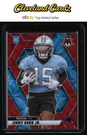 2025 Panini Mosaic #339 Jimmy Horn Jr. Red Scope