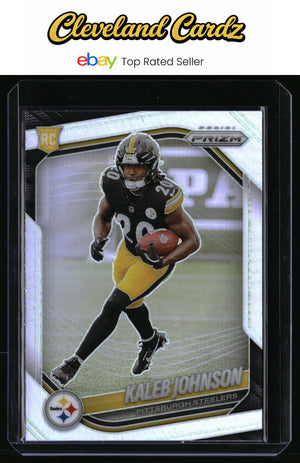 2025 Panini Prizm #375 Kaleb Johnson Silver