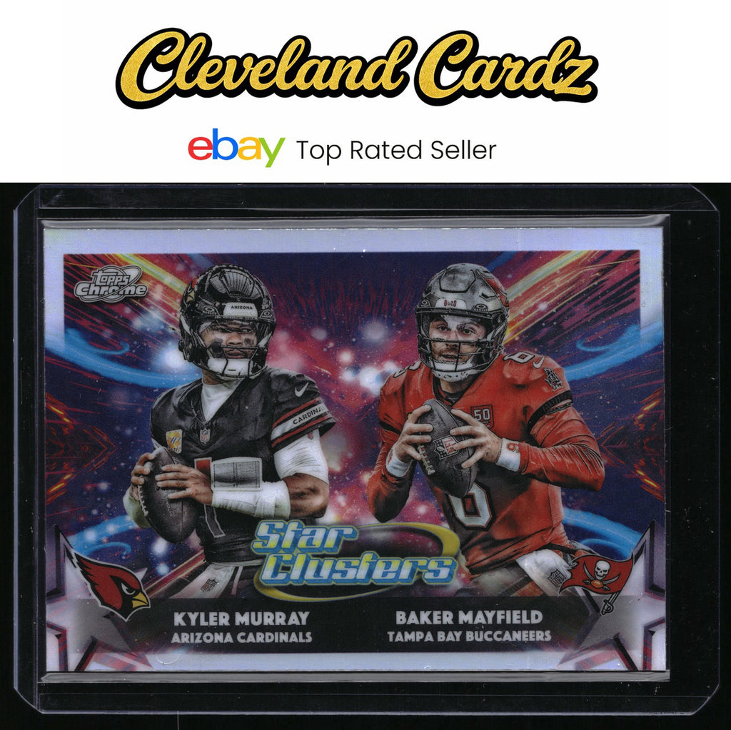 2025 Topps Chrome Cosmic #SC-4 Baker Mayfield / Kyler Murray Star Clusters