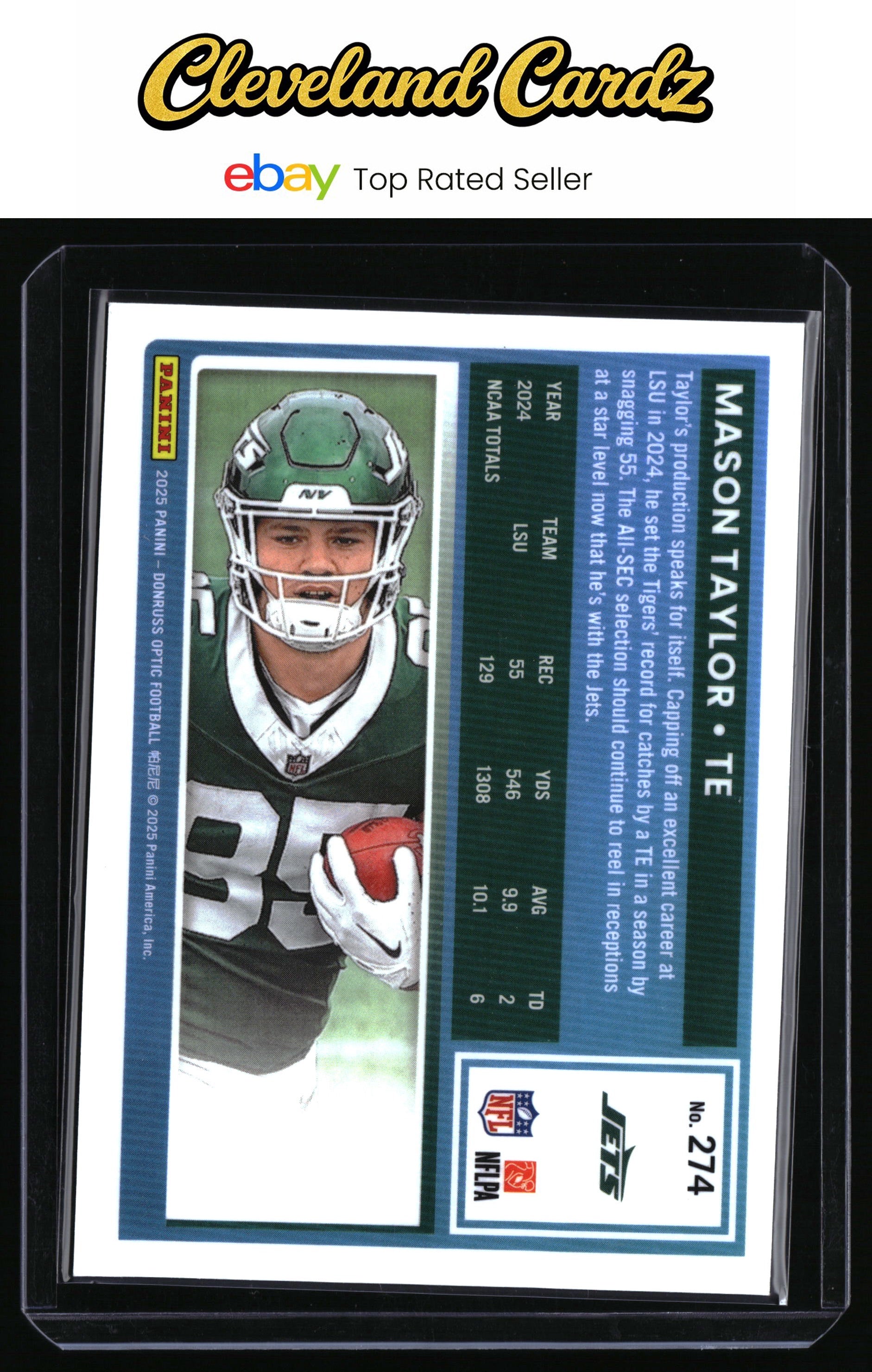 2025 Donruss Optic #274 Mason Taylor