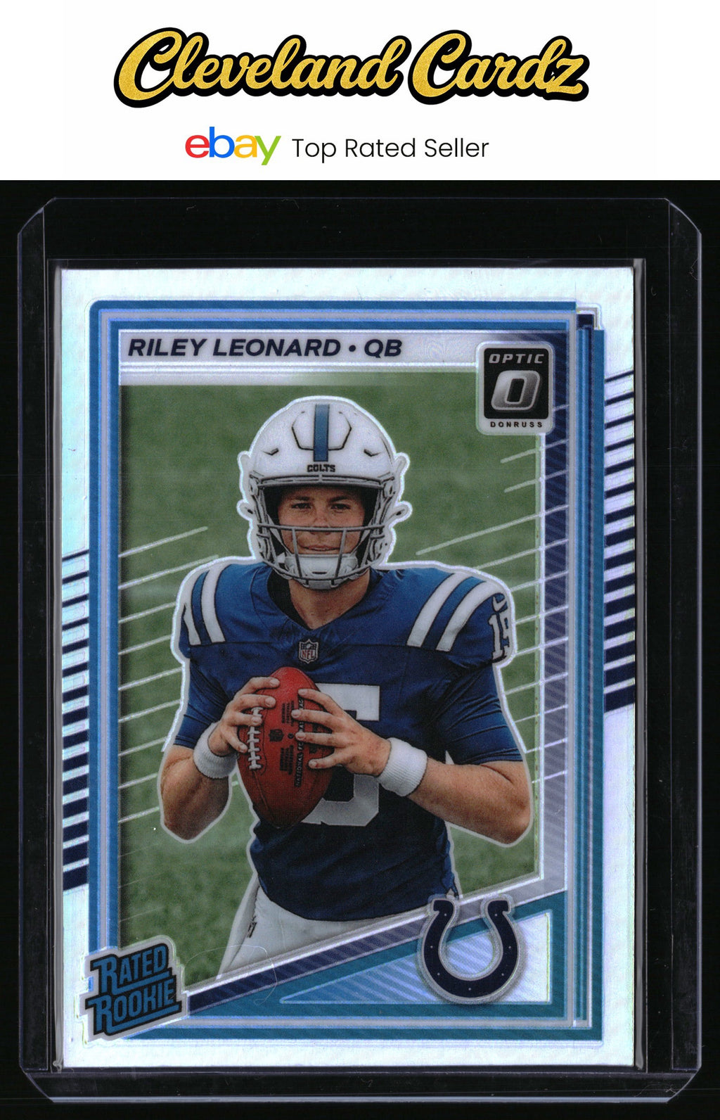 2025 Donruss Optic #255 Riley Leonard Holo
