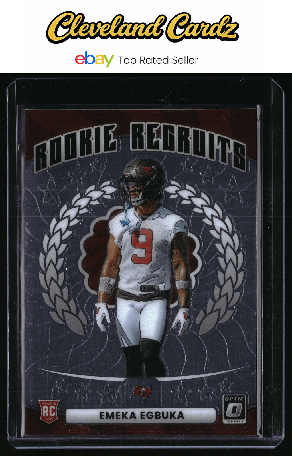 2025 Donruss Optic #5 Emeka Egbuka Rookie Recruits