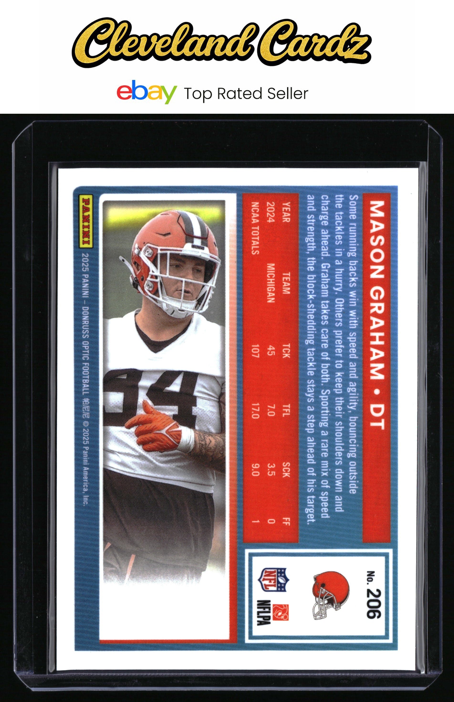 2025 Donruss Optic #206 Mason Graham