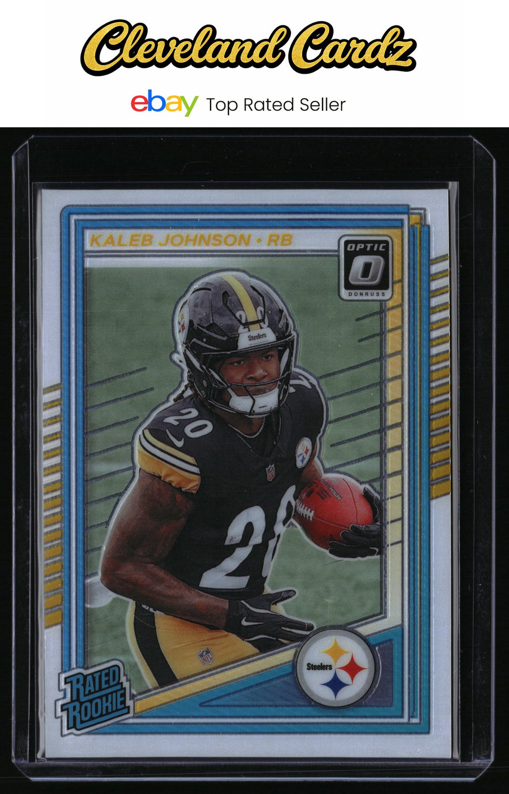 2025 Donruss Optic #232 Kaleb Johnson
