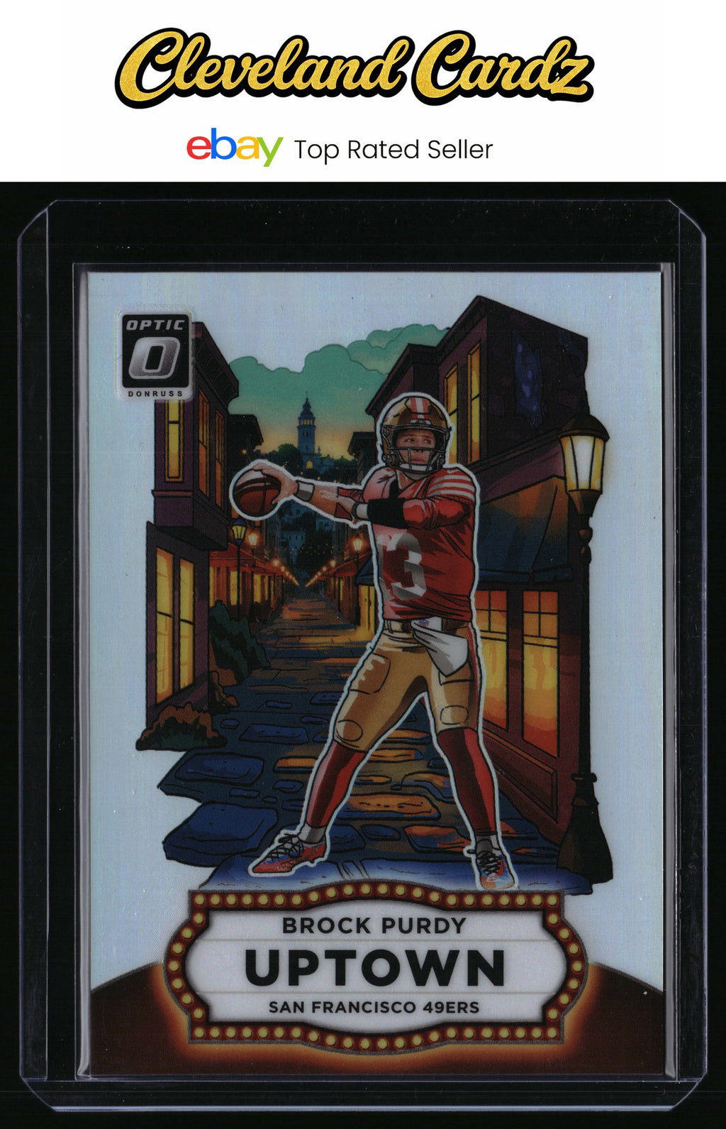 2025 Donruss Optic #4 Brock Purdy Uptown