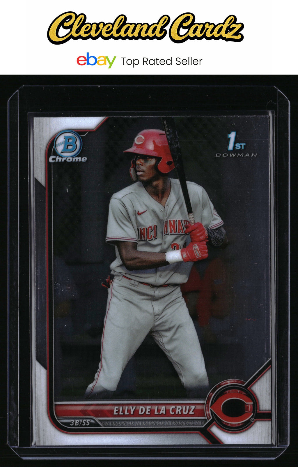 2022 Bowman #BCP-50 Elly De La Cruz Chrome Prospects