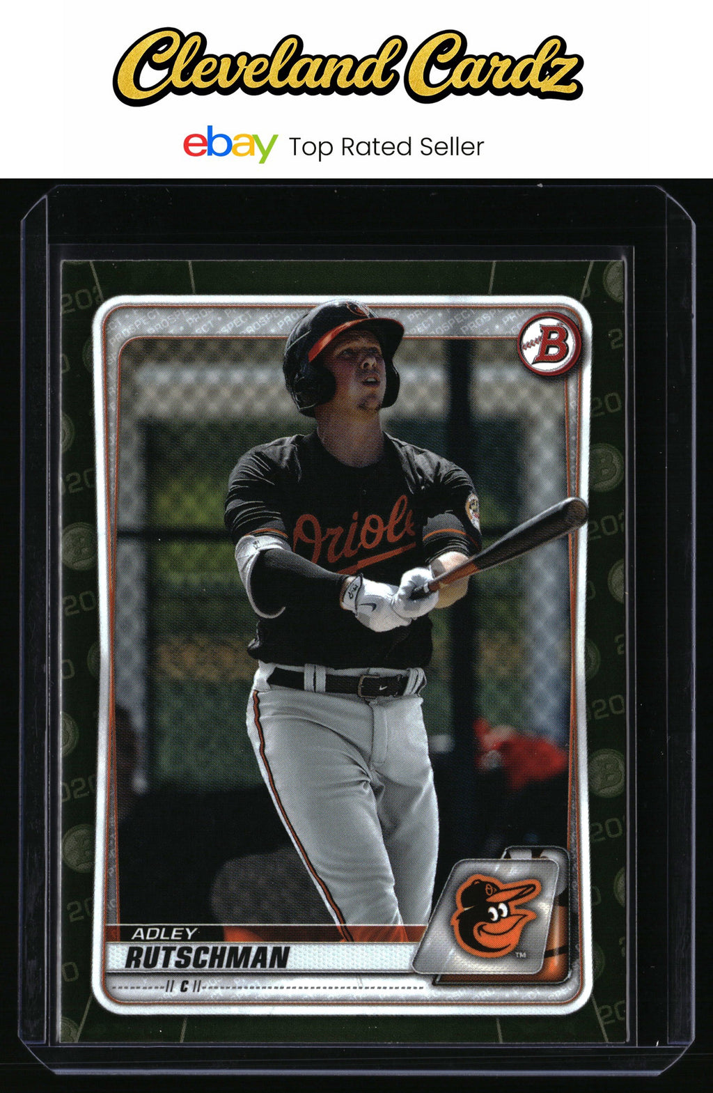 2020 Bowman #BP-50 Adley Rutschman Prospects Camo