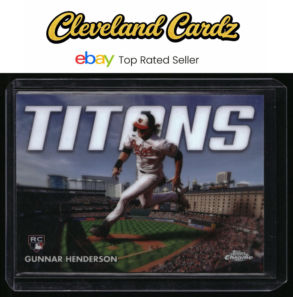 2023 Topps Chrome Update #CT-12 Gunnar Henderson Titans