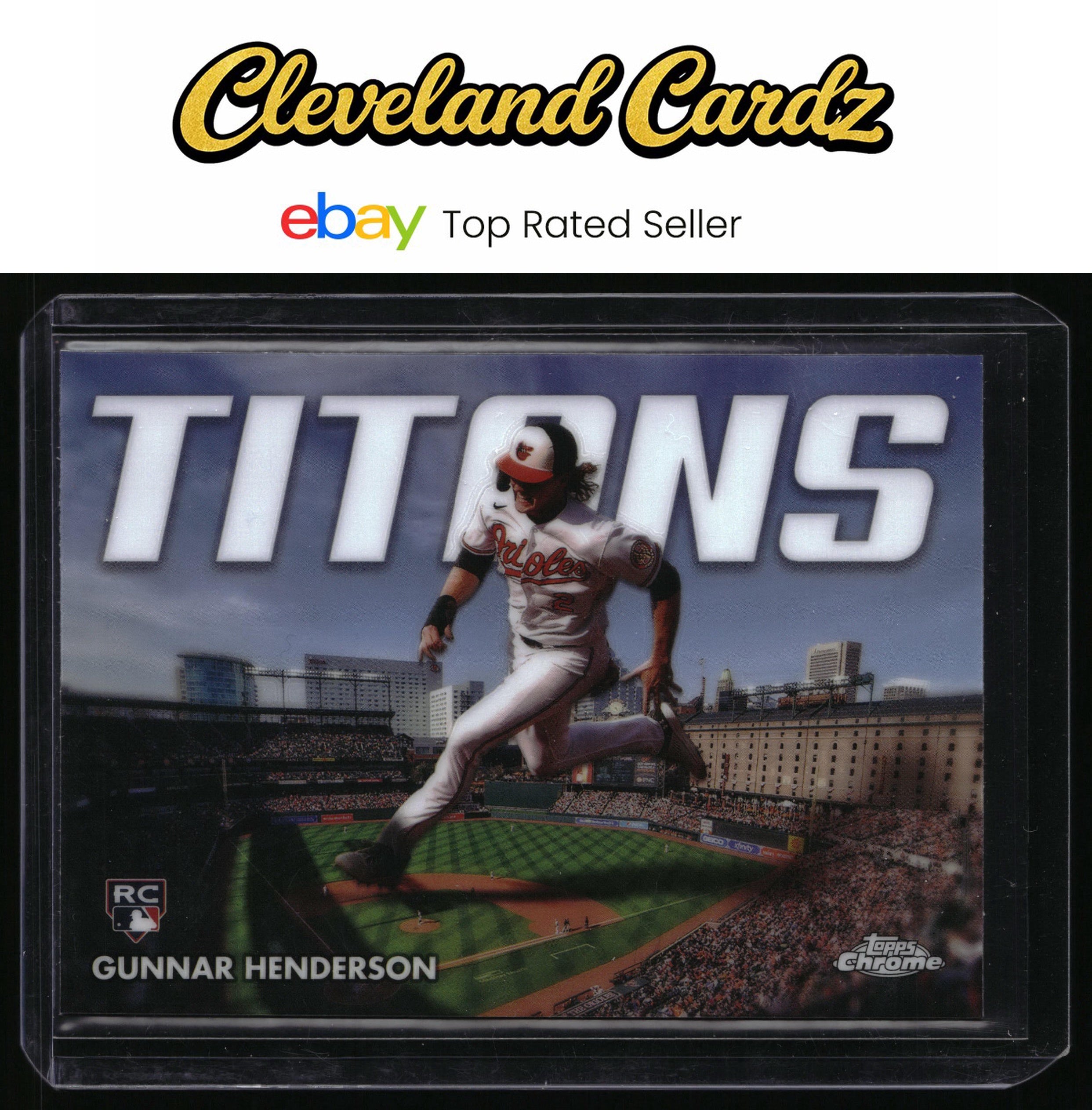 2023 Topps Chrome Update #CT-12 Gunnar Henderson Titans