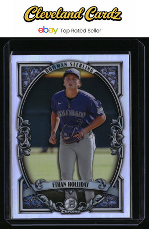 2026 Bowman #BST-11 Ethan Holliday Bowman Sterling