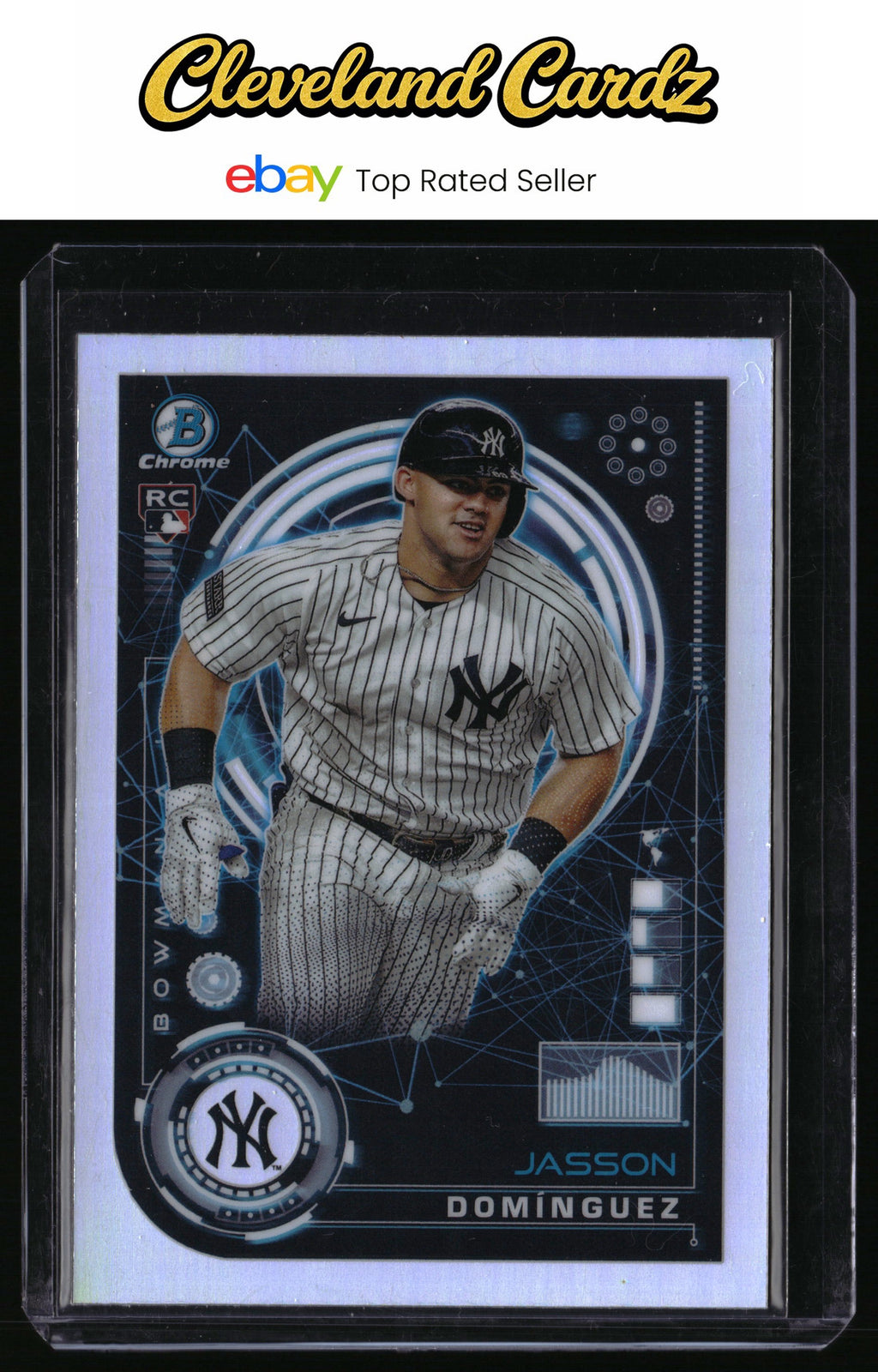2024 Bowman #BAI-8 Jasson Domínguez Bowman A.I.