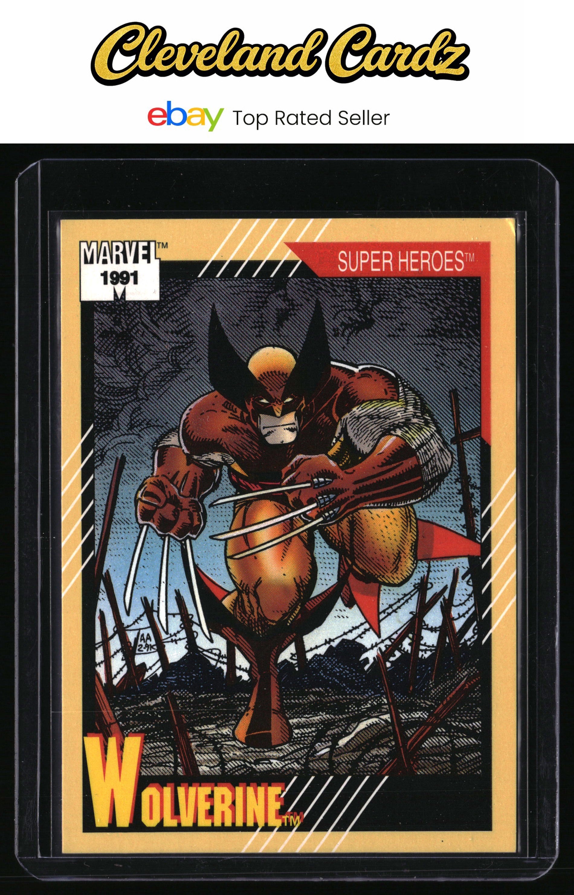 1991 Impel Marvel Universe II #50 Wolverine
