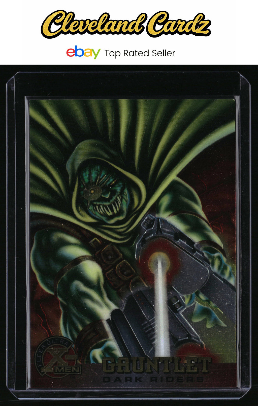 1995 Ultra X-Men Chromium #44 Gauntlet Gold-Signature