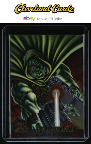 1995 Ultra X-Men Chromium #44 Gauntlet Gold-Signature