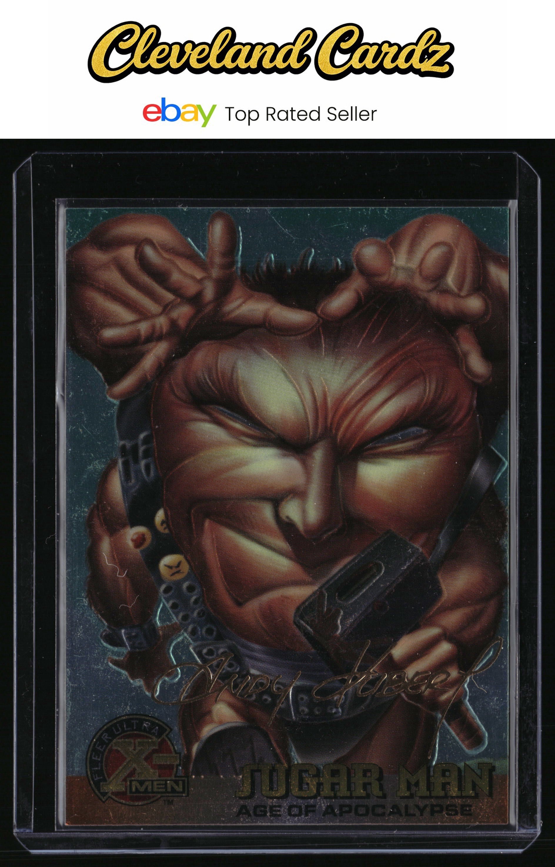 1995 Ultra X-Men Chromium #41 Sugar Man Gold-Signature