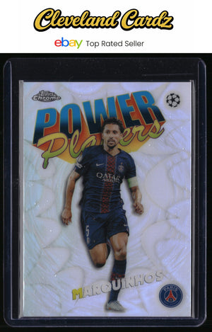 2025-26 Topps Chrome UEFA Club Competitions #PP-28 Marquinhos Power Players