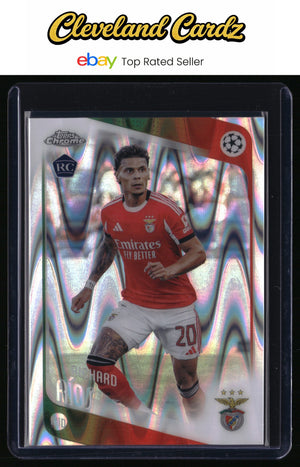2025-26 Topps Chrome UEFA Club Competitions #16 Richard Ríos Raywave Refractor