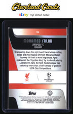 2025-26 Topps Chrome UEFA Club Competitions #136 Mohamed Salah Raywave Refractor