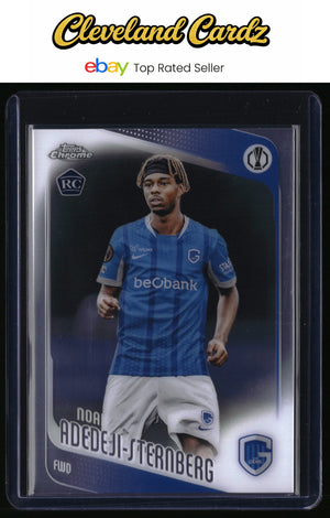 2025-26 Topps Chrome UEFA Club Competitions #122 Noah Adedeji-Sternberg