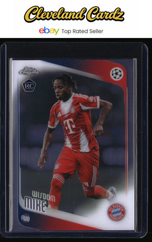 2025-26 Topps Chrome UEFA Club Competitions #88 Wisdom Mike