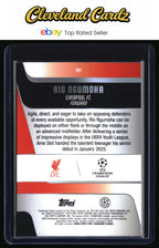 2025-26 Topps Chrome UEFA Club Competitions #191 Rio Ngumoha