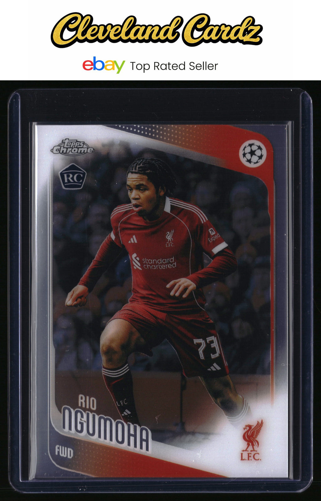 2025-26 Topps Chrome UEFA Club Competitions #191 Rio Ngumoha