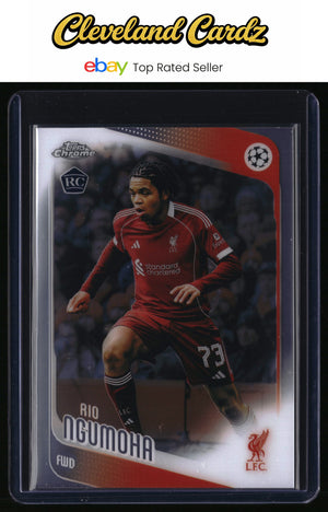2025-26 Topps Chrome UEFA Club Competitions #191 Rio Ngumoha