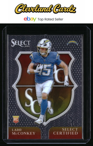 2024 Panini Select #16 Ladd McConkey Select Certified Rookies