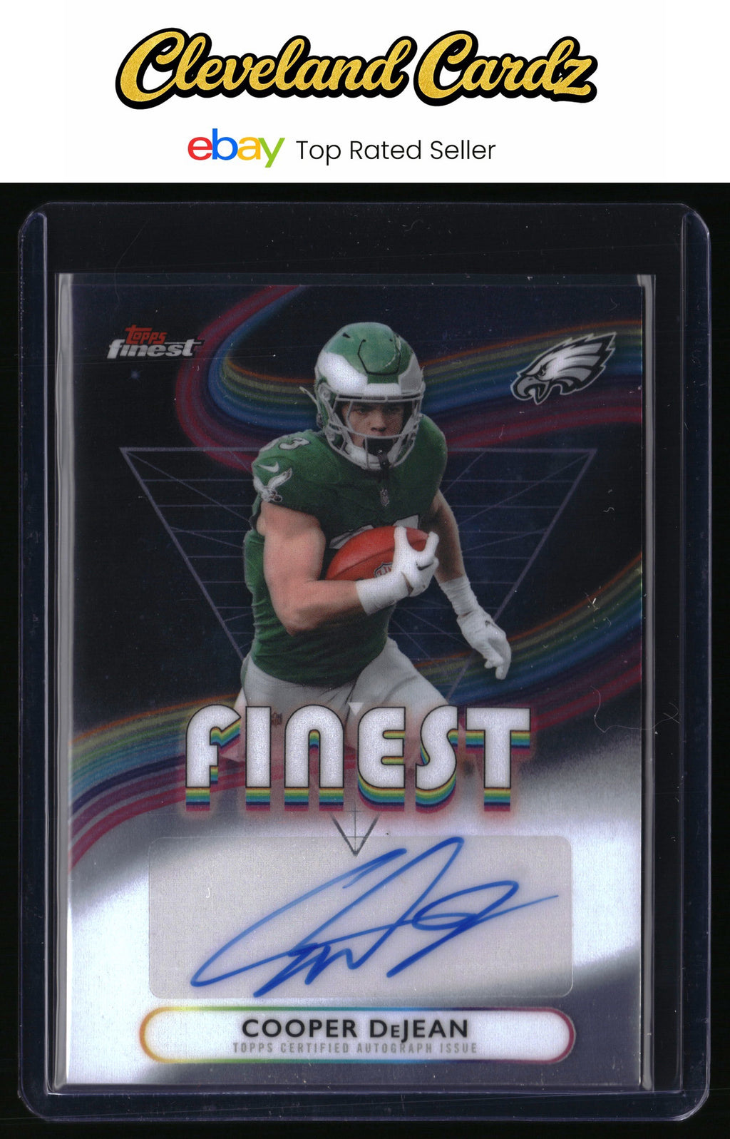 2025 Finest #FA-CDJ Cooper DeJean Finest Autographs