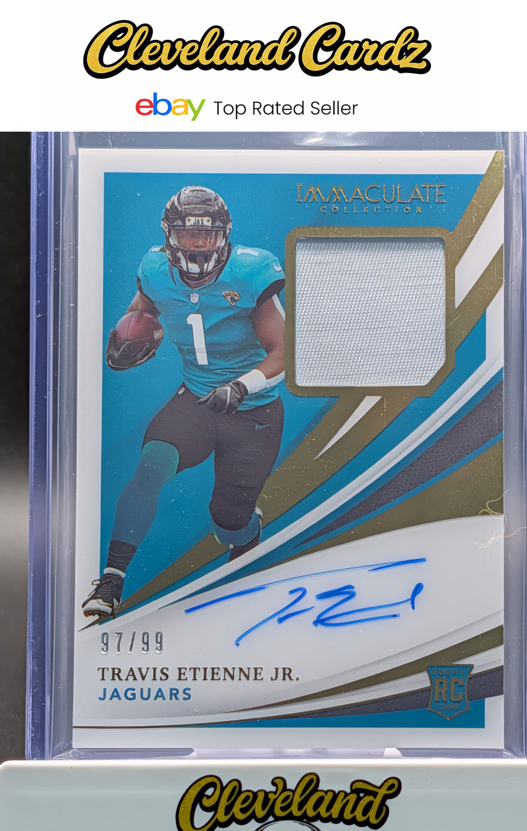 2021 Panini Immaculate #108 Travis Etienne Jr. #/99