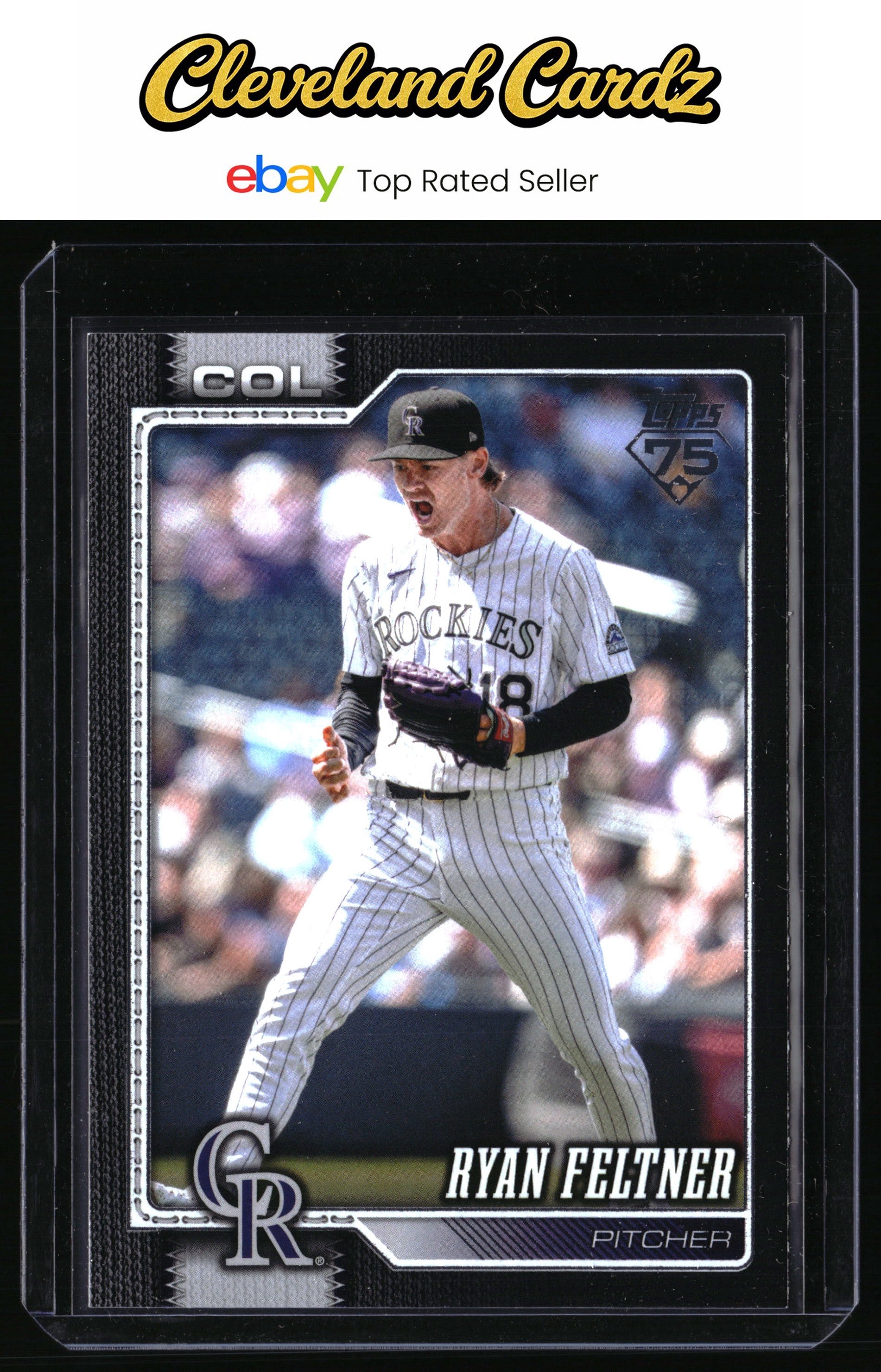 2026 Topps #432 Ryan Feltner Black Border #/75