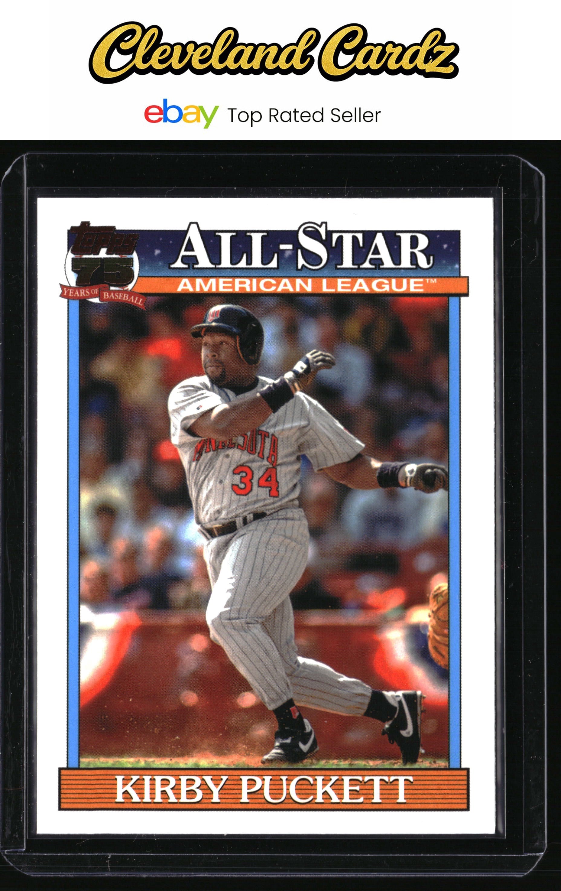 2026 Topps #91AS-45 Kirby Puckett 1991 35th Anniversary All-Stars