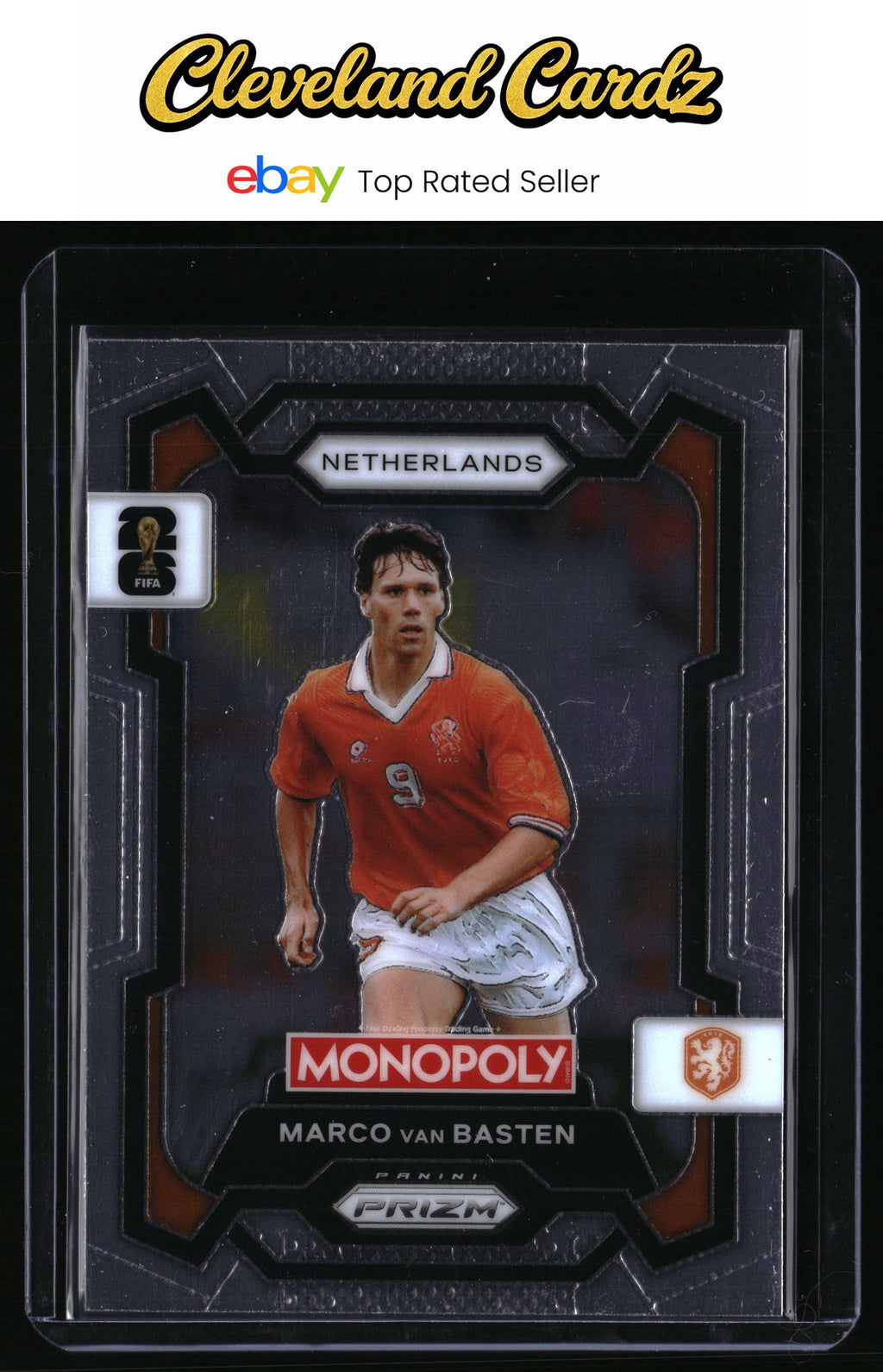 2026 Panini Prizm Monopoly FIFA World Cup #73 Marco van Basten