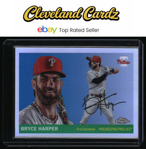 2025 Topps Chrome Platinum #135 Bryce Harper Refractors