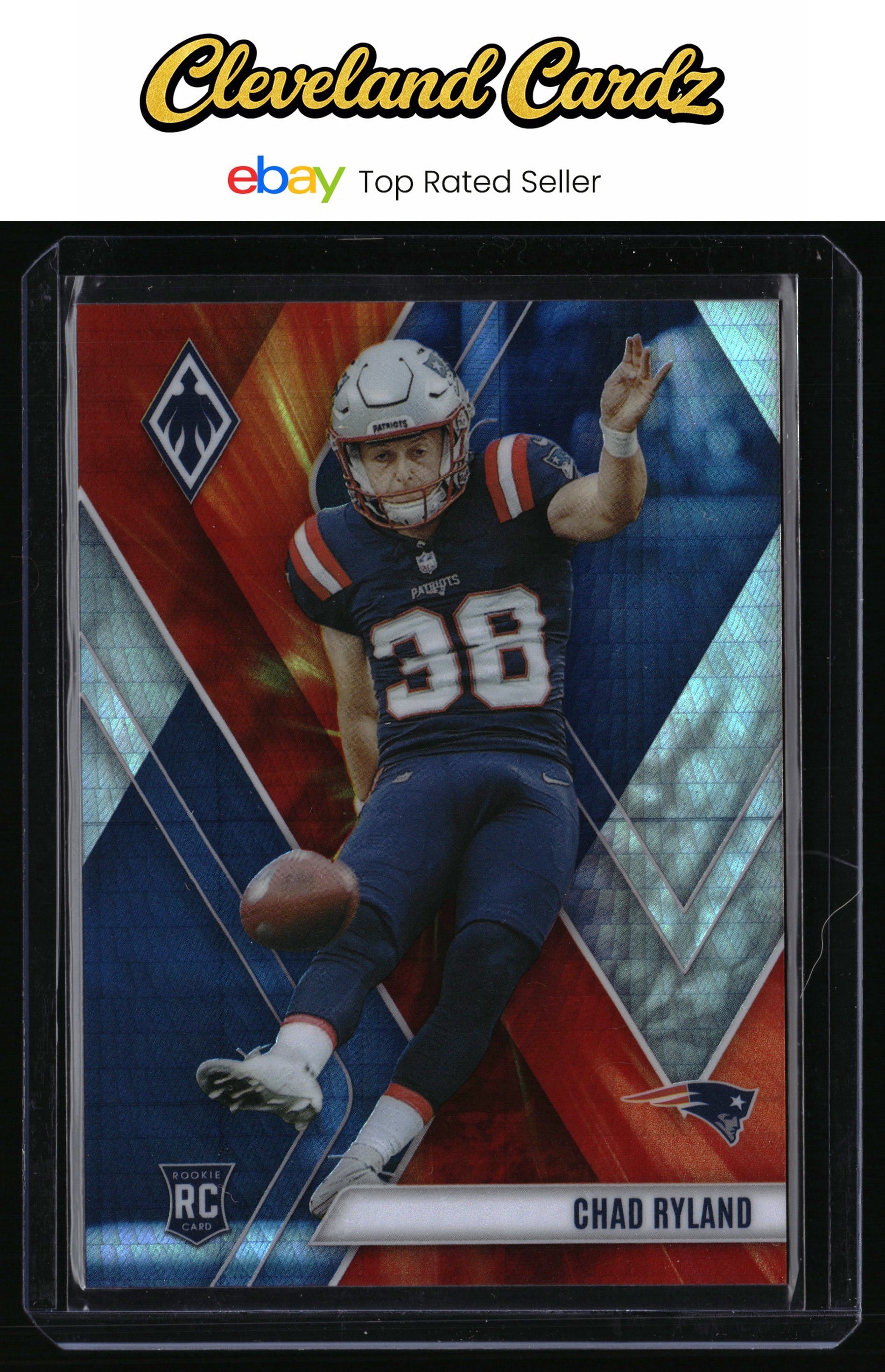 2023 Panini Phoenix #198 Chad Ryland Fire Burst #/340